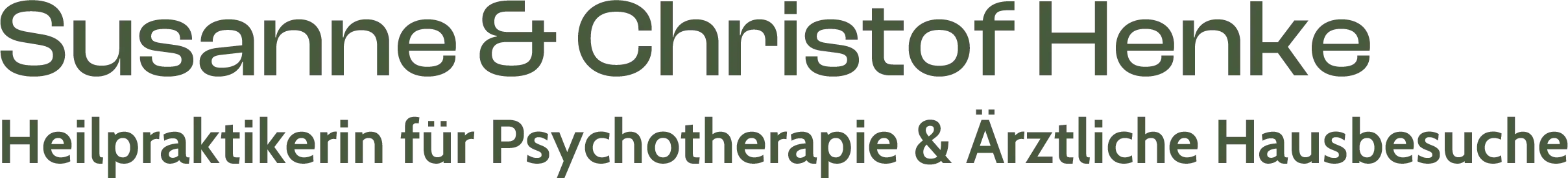 Logo Susanne und Christof Henke Heilpraktikerin für Psychotherapie & Ärztliche Hausbesuche
